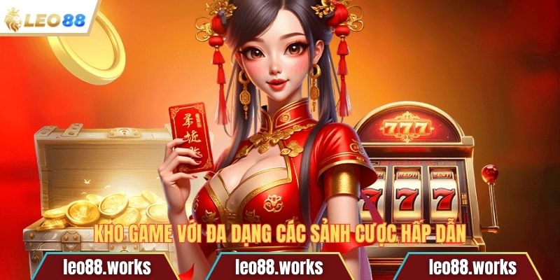 Kho game với đa dạng các sảnh cược hấp dẫn